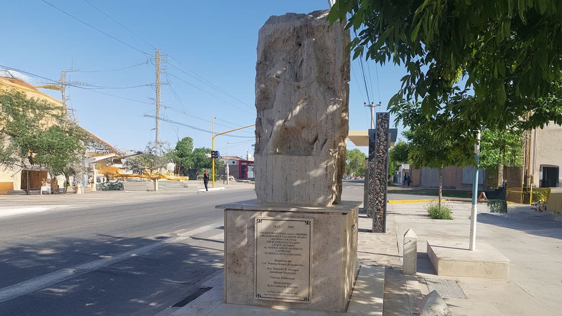 Columna Cabot, Chimbas